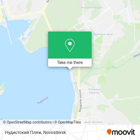 Нудистский Пляж map