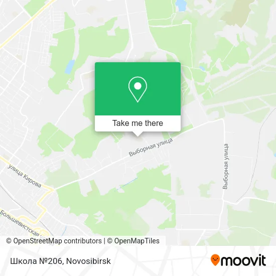 Школа №206 map