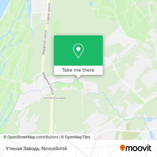 Утиная Заводь map