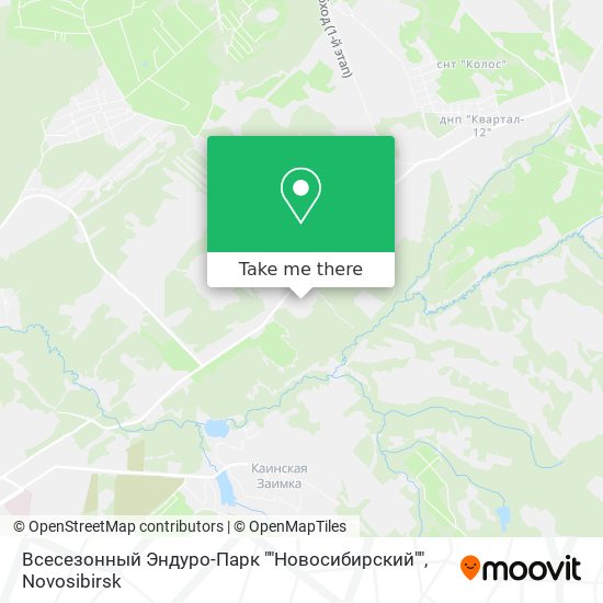 Всесезонный Эндуро-Парк ""Новосибирский"" map