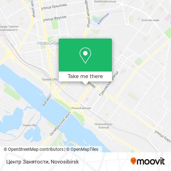 Центр Занятости map