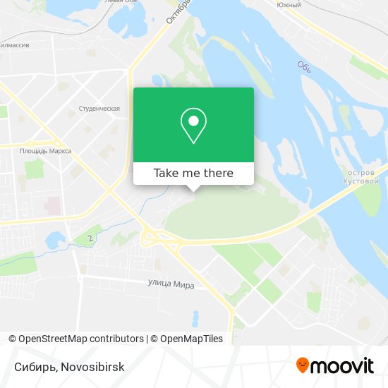Сибирь map
