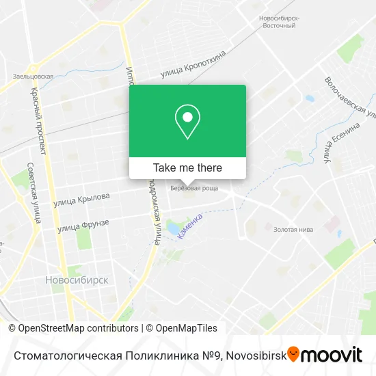 Стоматологическая Поликлиника №9 map