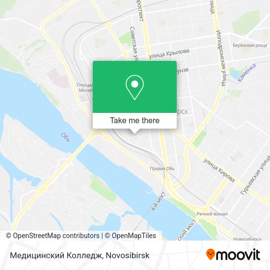 Медицинский Колледж map