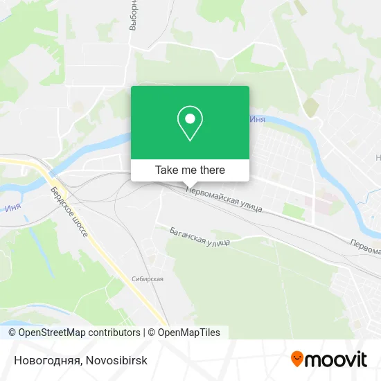 Новогодняя map