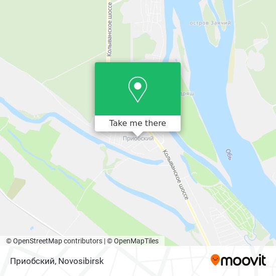 Приобский map