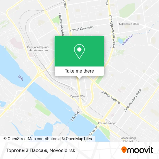 Торговый Пассаж map