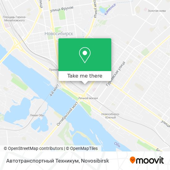 Автотранспортный Техникум map