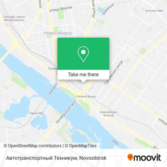 Автотранспортный Техникум map