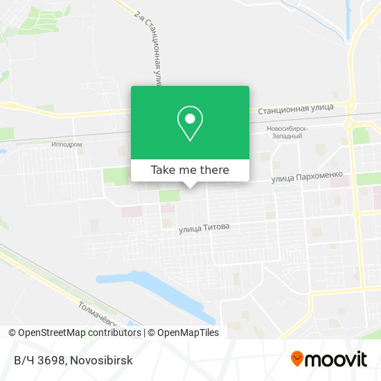 В/Ч 3698 map