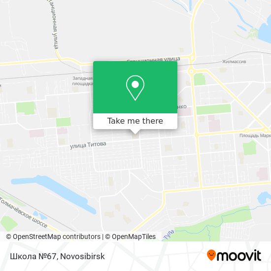 Школа №67 map