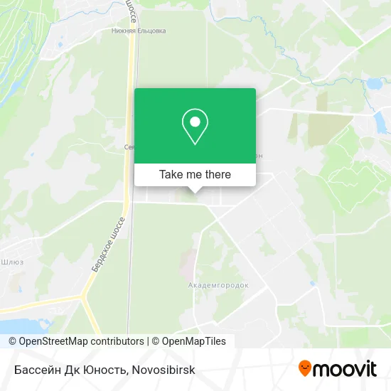 Бассейн Дк Юность map