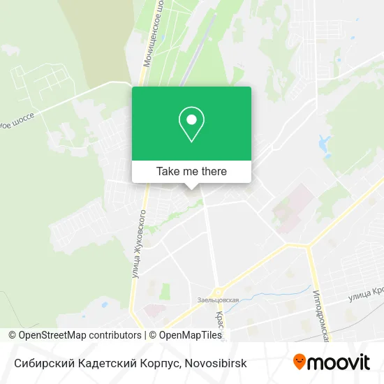 Сибирский Кадетский Корпус map