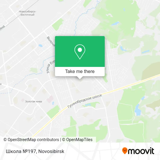 Школа №197 map
