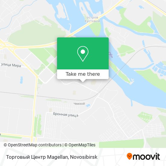 Торговый Центр Magellan map
