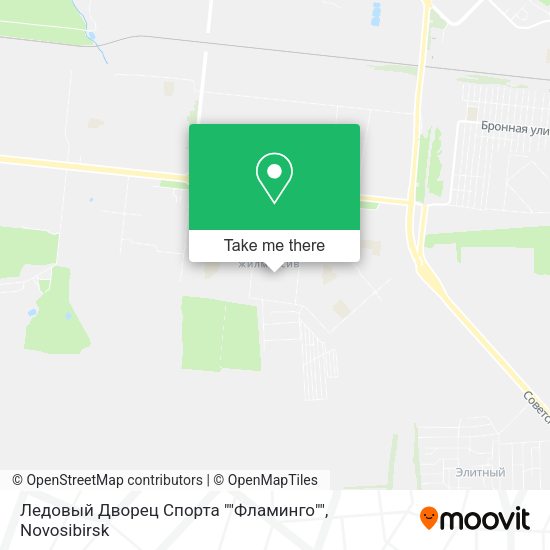 Ледовый Дворец Спорта ""Фламинго"" map