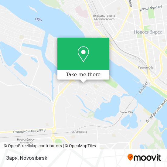 Заря map