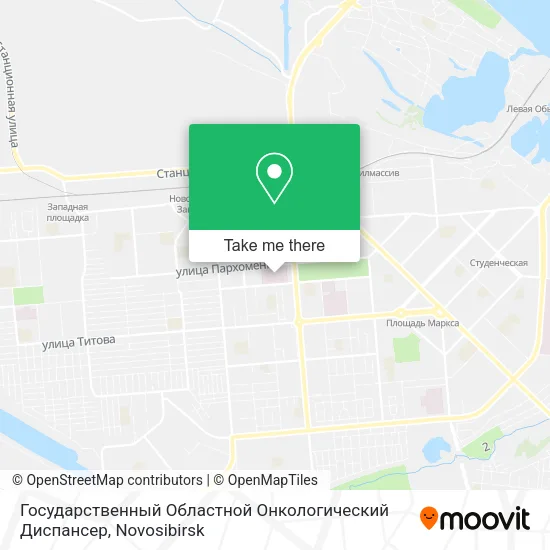 Государственный Областной Онкологический Диспансер map