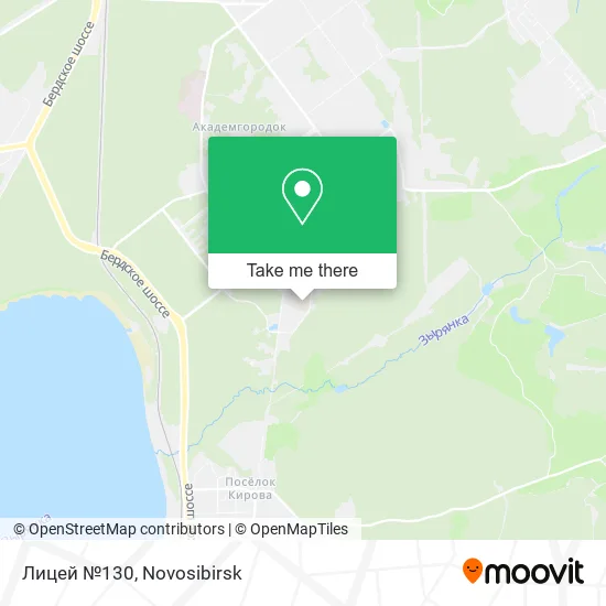 Лицей №130 map