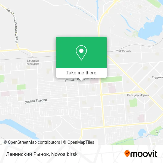 Ленинский Рынок map