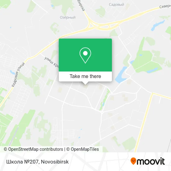 Школа №207 map