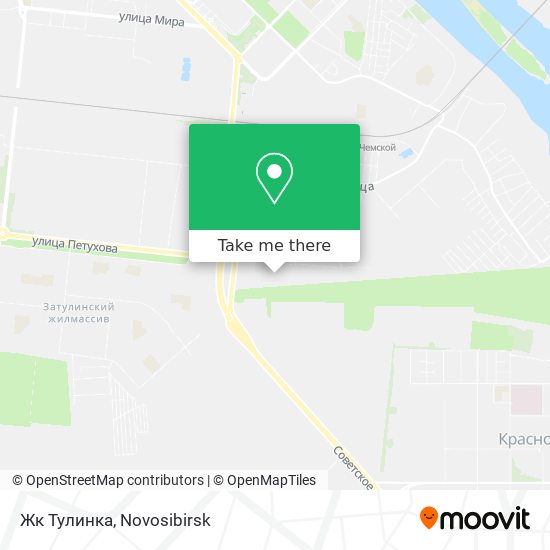 Жк Тулинка map