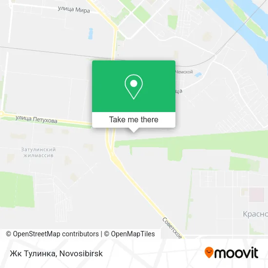 Жк Тулинка map