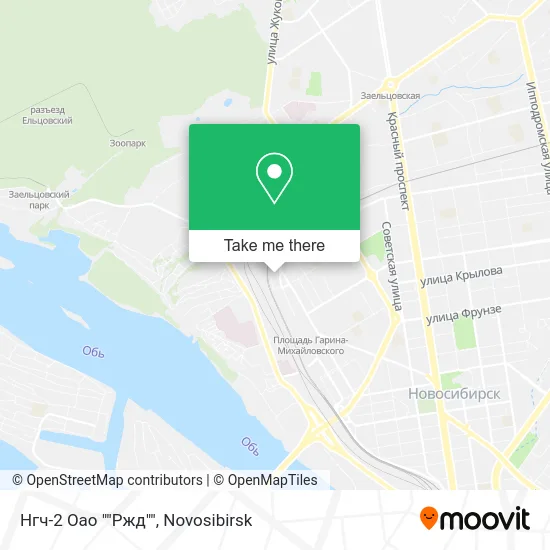 Нгч-2 Оао ""Ржд"" map