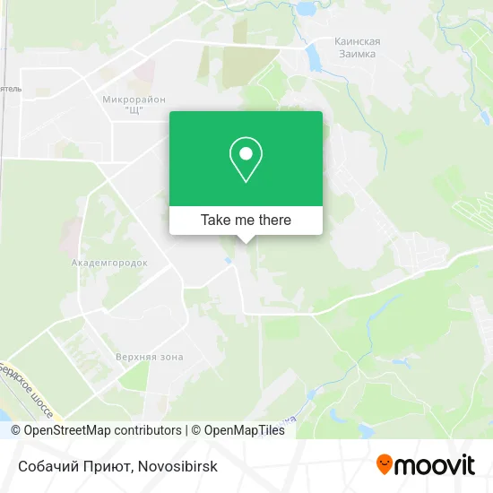 Собачий Приют map
