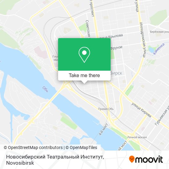 Новосибирский Театральный Институт map