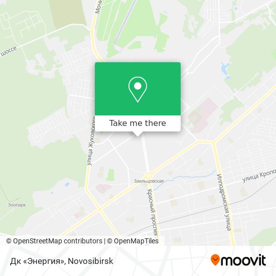 Дк «Энергия» map