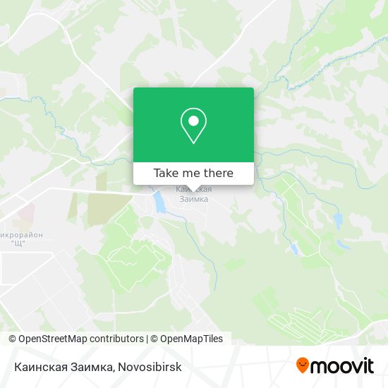 Каинская Заимка map