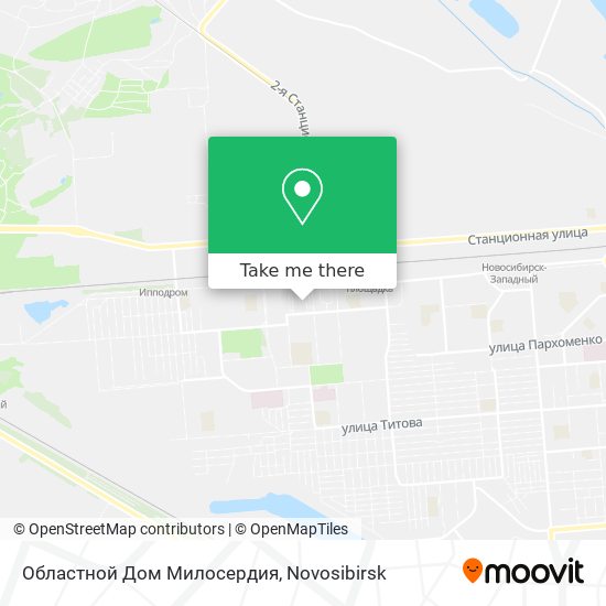 Областной Дом Милосердия map
