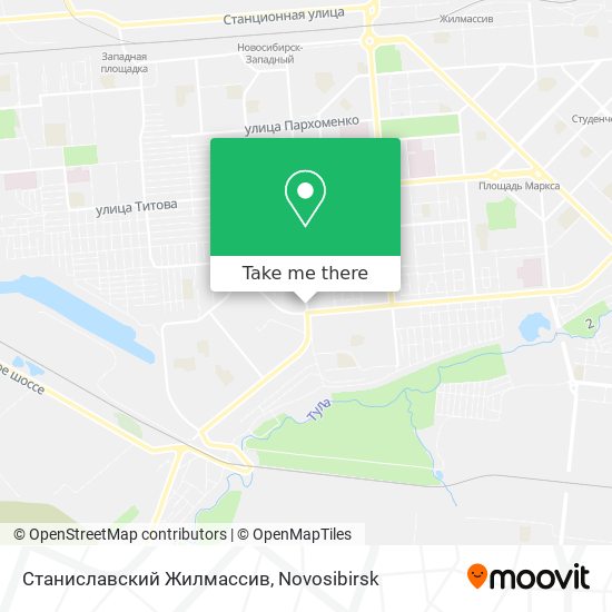 Станиславский Жилмассив map