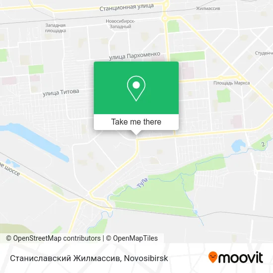 Станиславский Жилмассив map