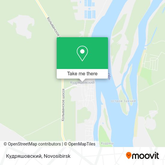Кудряшовский map