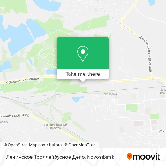 Ленинское Троллейбусное Депо map