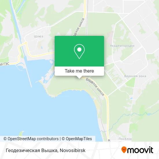 Геодезическая Вышка map