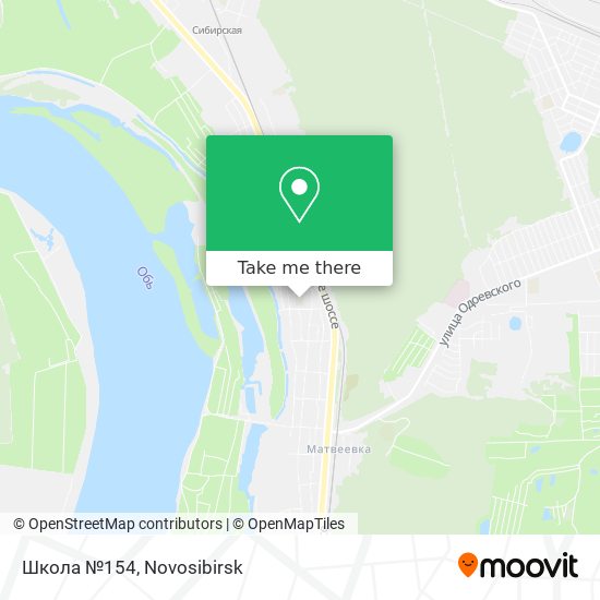Школа №154 map