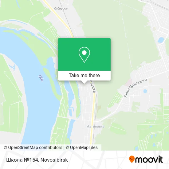 Школа №154 map