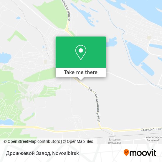 Дрожжевой Завод map