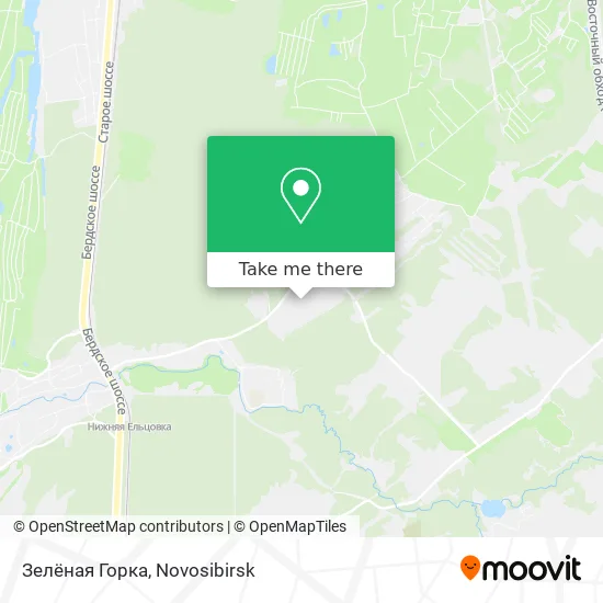 Зелёная Горка map