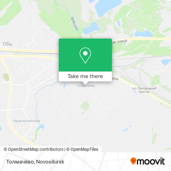 Толмачёво map