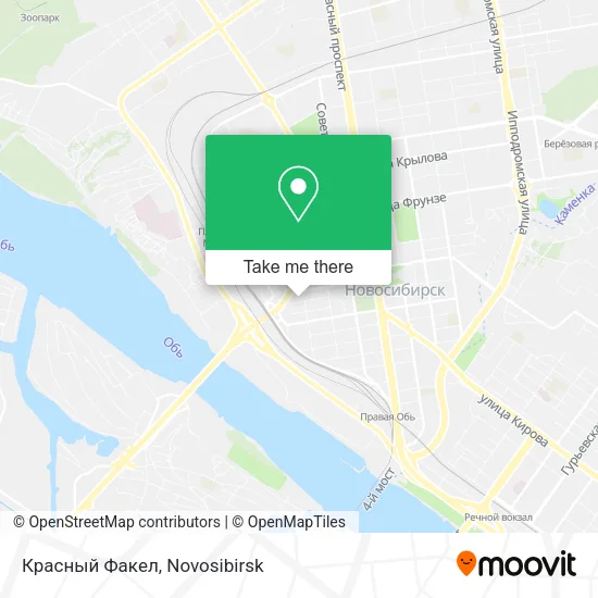 Красный Факел map