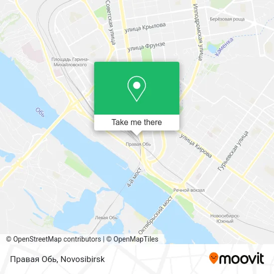Правая Обь map