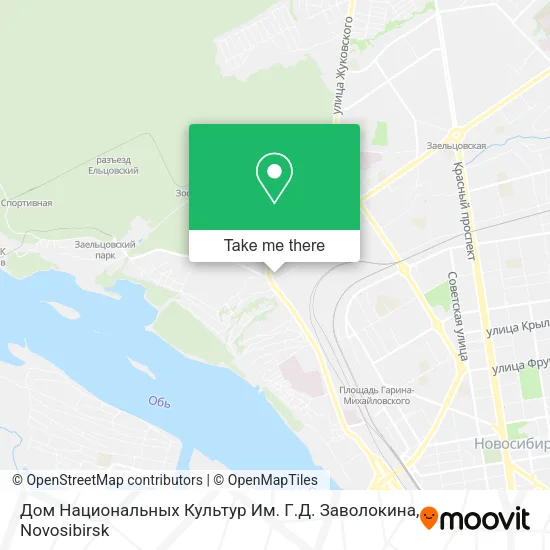 Дом Национальных Культур Им. Г.Д. Заволокина map