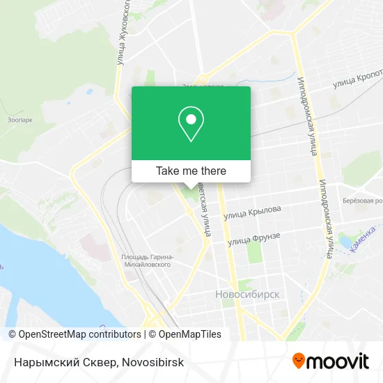 Нарымский Сквер map
