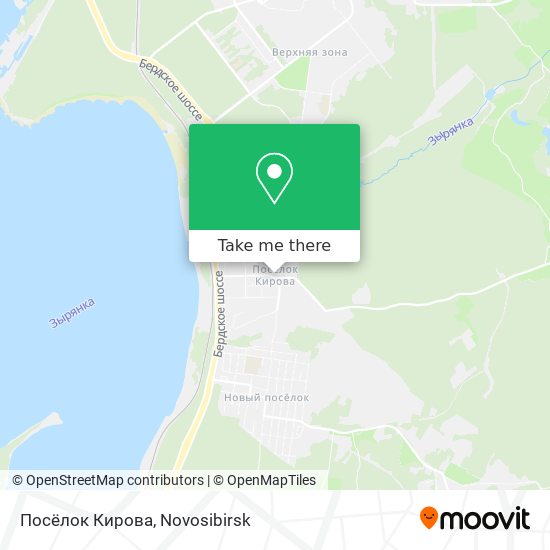 Посёлок Кирова map