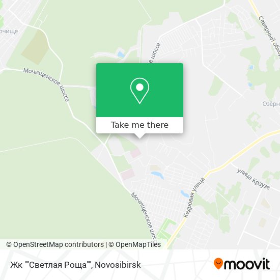 Жк ""Светлая Роща"" map