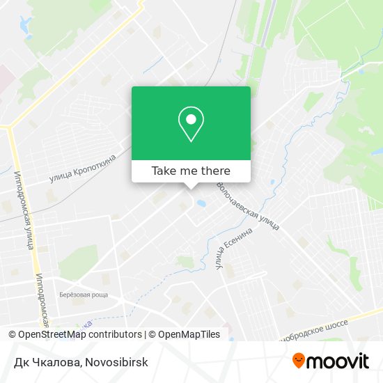 Дк Чкалова map